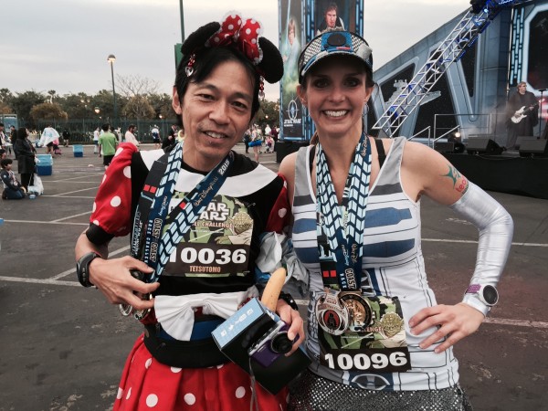 This guy runs every single Half and Full Marathon Disney puts on...always as Minnie Mouse!